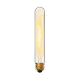 E27 Tube 185mm Zigzag Dimmable LED Bulb 4W 2700K - Clear