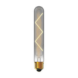 E27 Tube 185mm Zigzag Dimmable LED Bulb 4W 4000K - Smoked