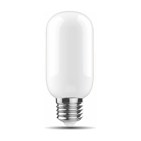 Classic E27 4W Dimmable Bulb, a tubular opal glass light bulb with a chrome screw cap, shown against a plain white background.