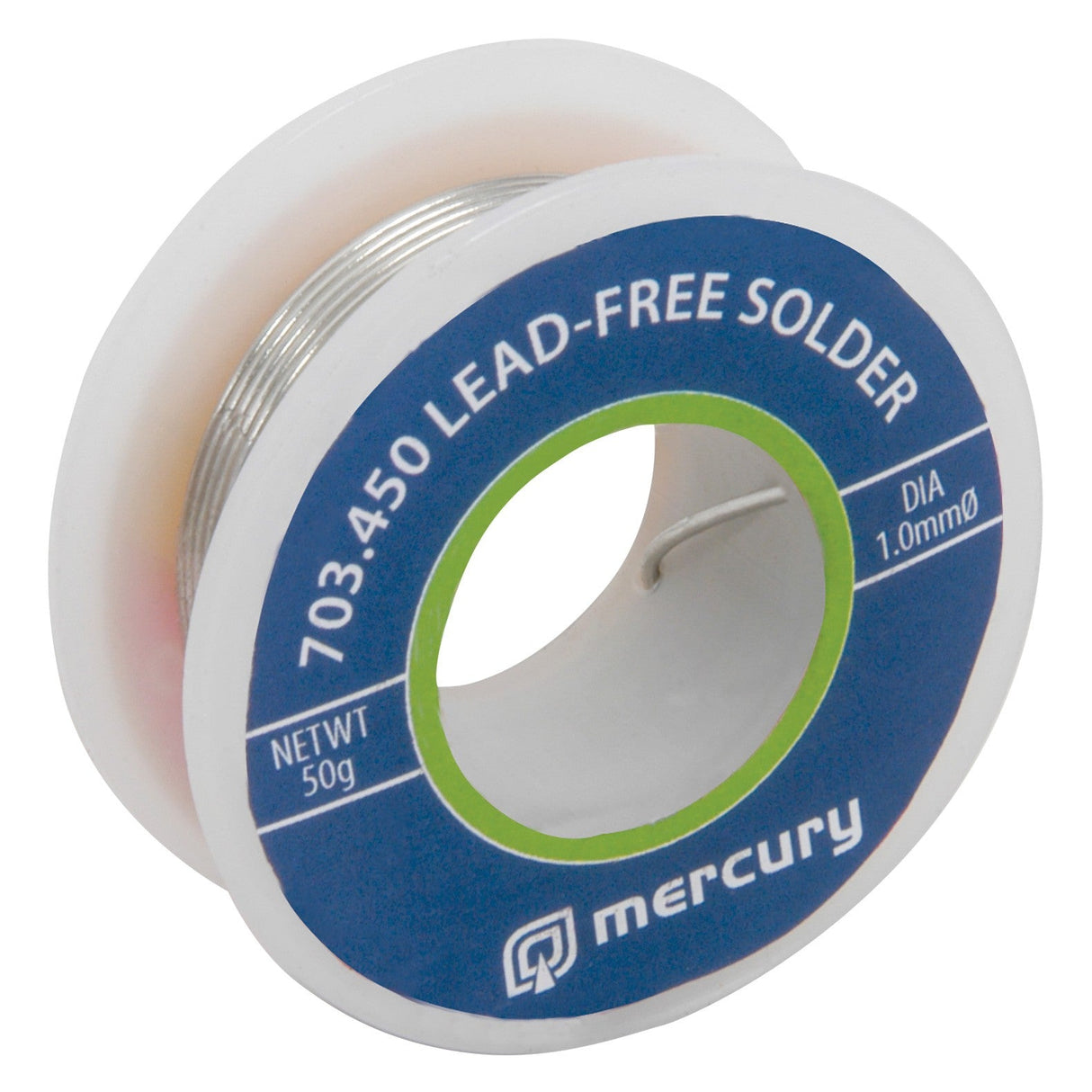 Mercury Lead-Free Solder Reel - 1.0mm - 7.5M
