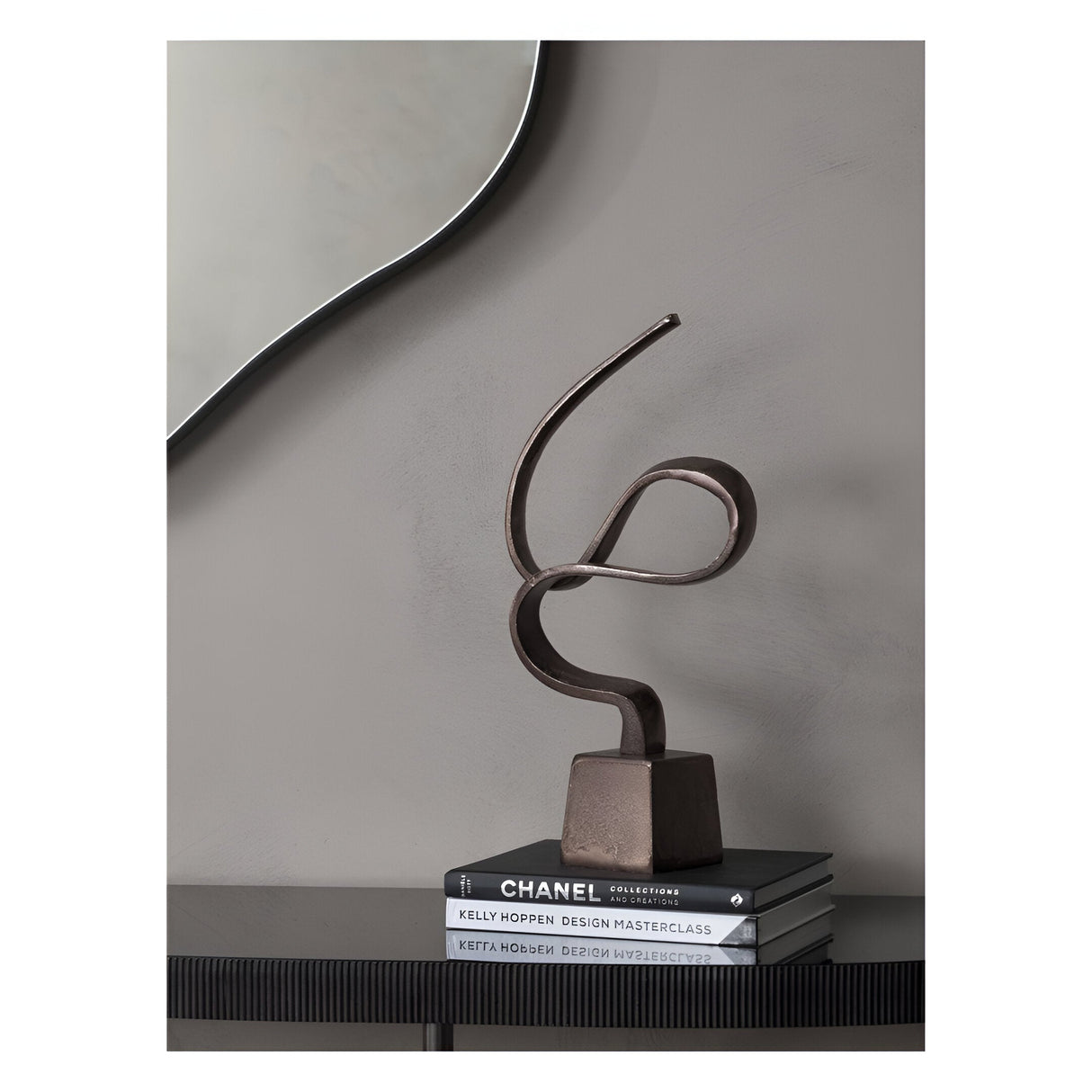 Metallic Bronze Aluminium Wellness Figurine - 51cm