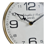 Stollard Mantel Clock With Angle Adjuster - Silver & Gold