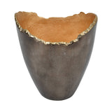 Merapi Lava Large Vase - Gold