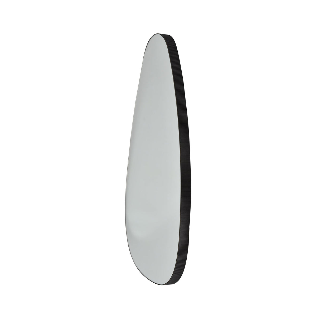Organic Oversized Framed Leaner Mirror Oak Wood - 150x86cm