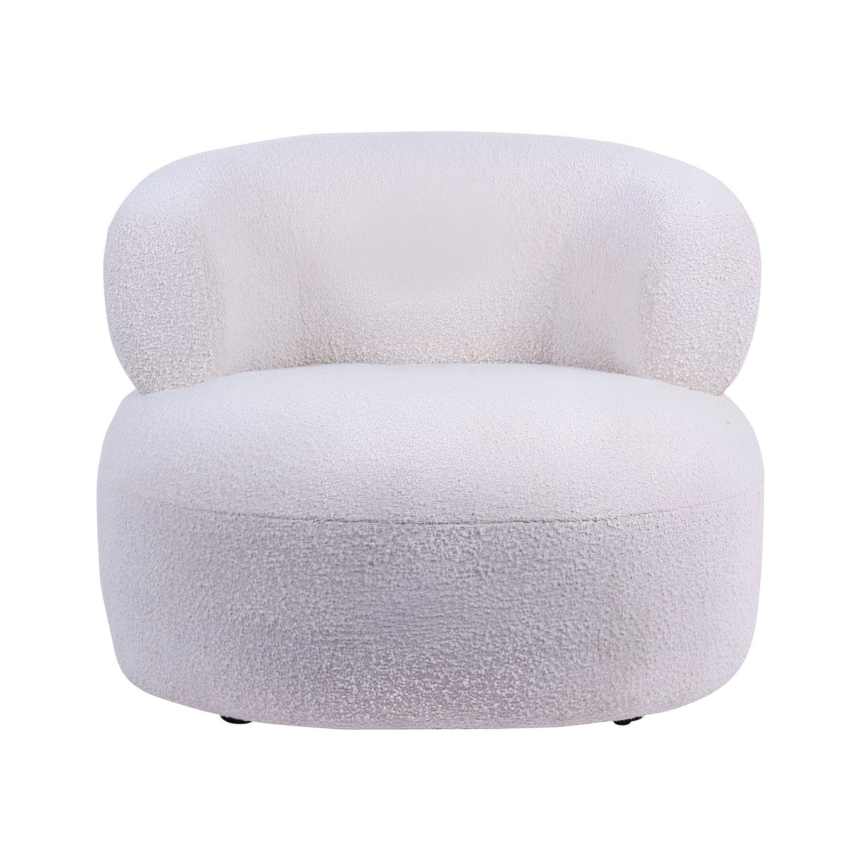 Luna Boucle Occasional Chair - Cream