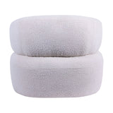 Luna Boucle Occasional Chair - Cream