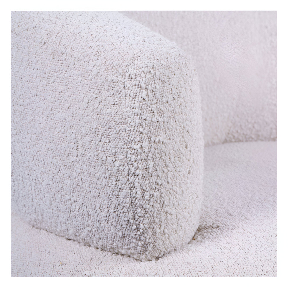 Luna Boucle Occasional Chair - Cream
