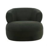 Luna Boucle Occasional Chair - Green