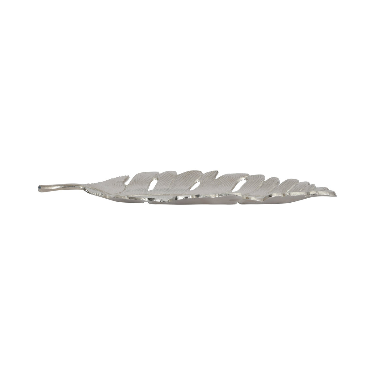 Large Feather Platter - Nickel