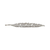 Large Feather Platter - Nickel