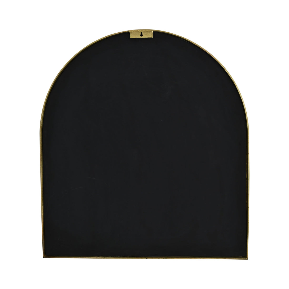 Arched Window Large Wall Mirror Gold - 91x101cm