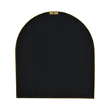 Arched Window Large Wall Mirror Gold - 91x101cm