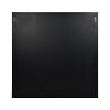 Blakely Square Wall Mirror Black - 100cm
