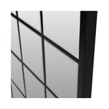 Blakely Floor Standing Cheval Leaner Mirror Black - 100x180cm