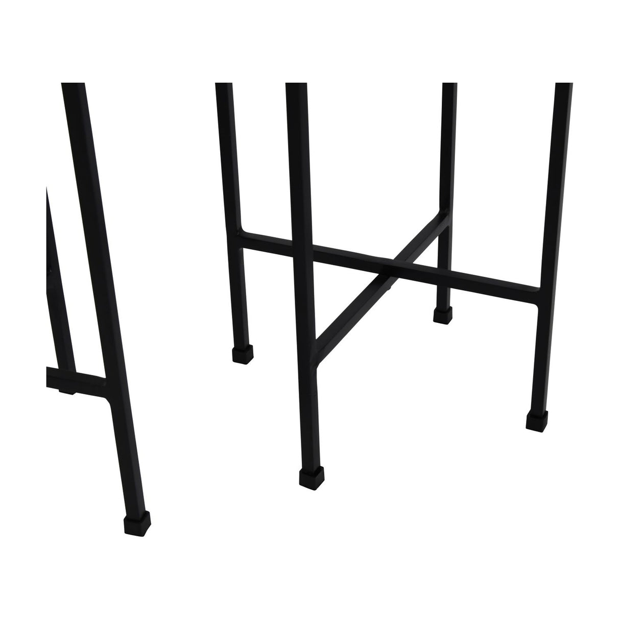 Etched Iron Floor Standing Planter – Nickel