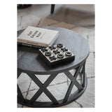 Cali Solid Wooden Coffee Table - Black