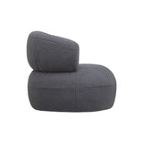 Luna Boucle Occasional Chair - Grey