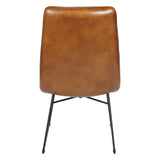 Arthur Leather Chair - Cognac Brown