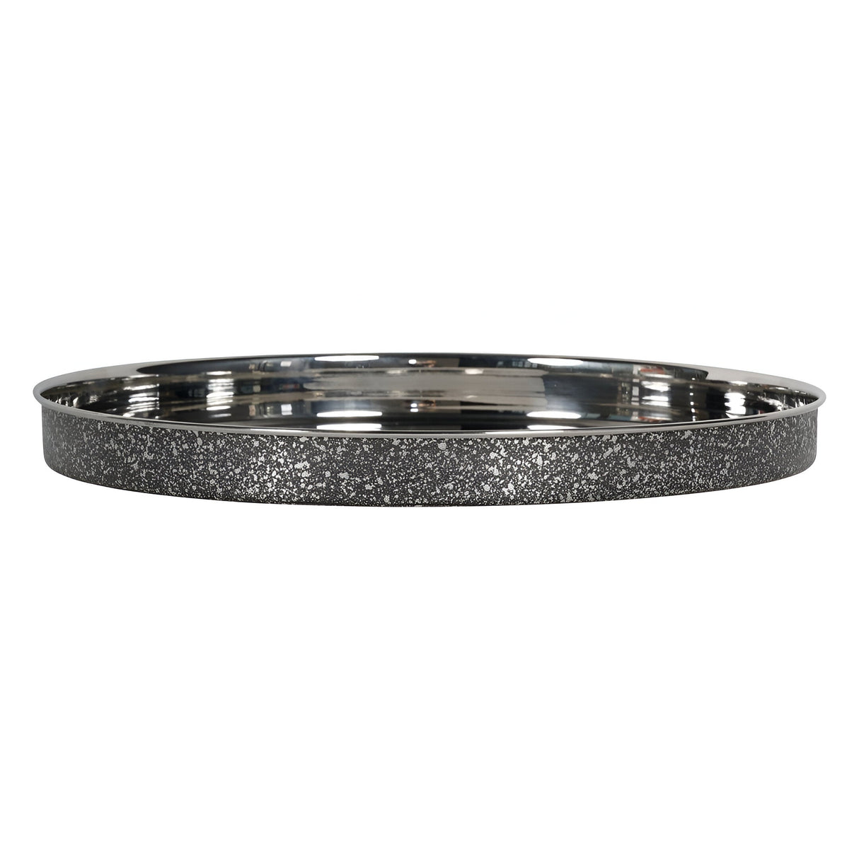 Round Bar Tray 34cm - Dusky Silver