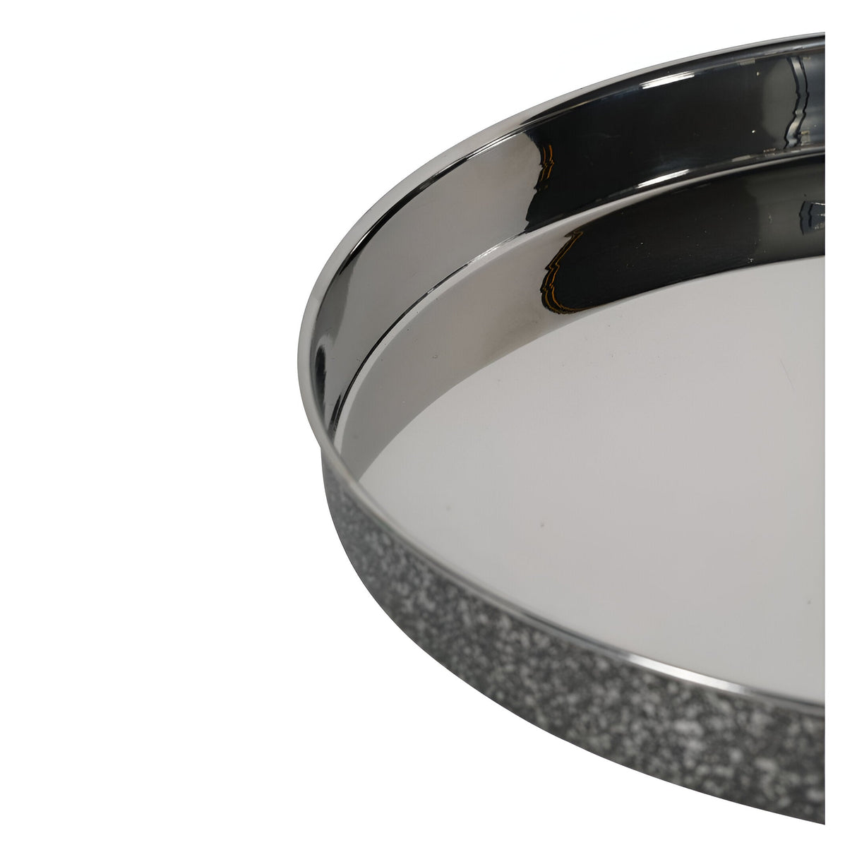 Round Bar Tray 34cm - Dusky Silver