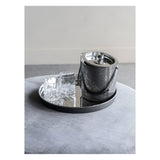 Round Bar Tray 34cm - Dusky Silver