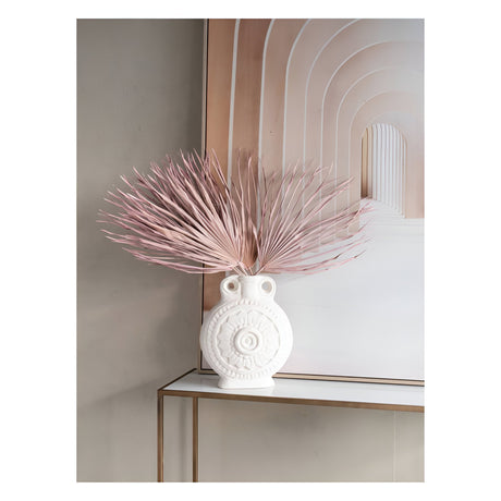 Sand Textured Vase - Off-White