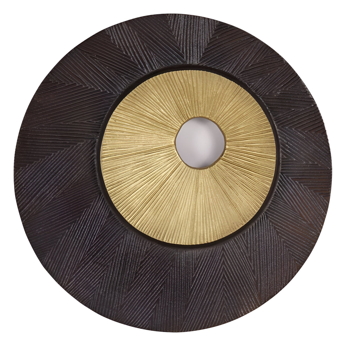 Bergen Bronze Aluminium Wall Art - 45cm