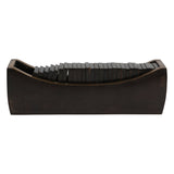 Columbia Large Domino Set In Curved Tray - Black