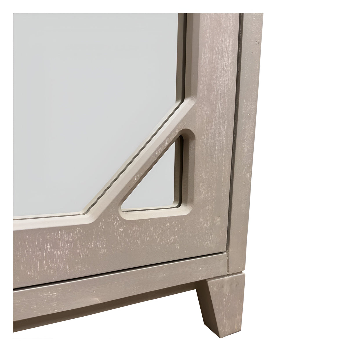 Campbell 2-Door Cabinet - Distressed Wood