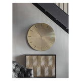Santa Cruz Metal Wall Clock 76cm - Gold
