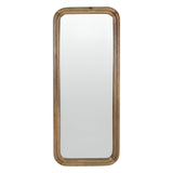 Leon Groove Edge Cheval Leaner Wall Mirror - 70x170cm