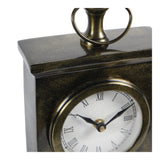 Taunton Small Mantel Clock - Antique Brass