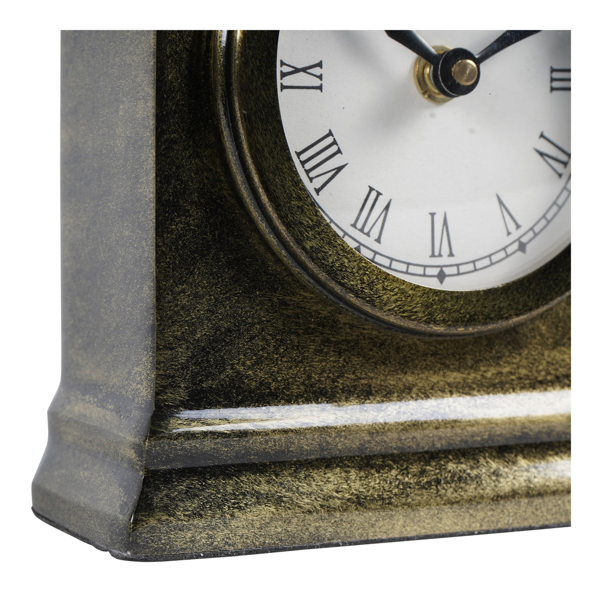 Taunton Small Mantel Clock - Antique Brass
