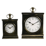 Taunton Small Mantel Clock - Antique Brass