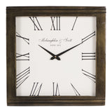Hornchurch Wall Clock 38cm - Burnished Brass