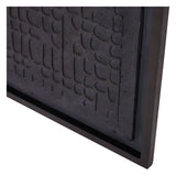 Trenton Papier Mache 2 Large Black Wall Art - 100x130cm
