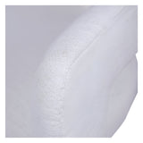 Fully Upholstered Slub Chair - Ivory