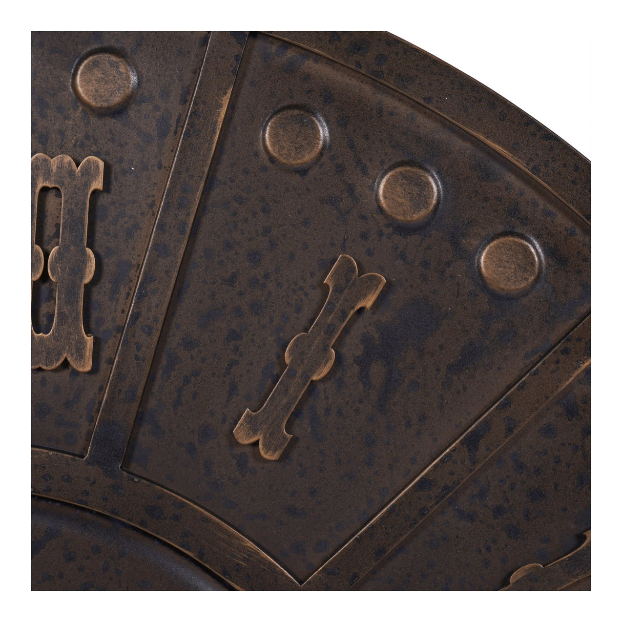 Dempsey Metal Outdoor Wall Clock - Antique Black