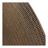 Textured Wall Clock - Champagne Gold