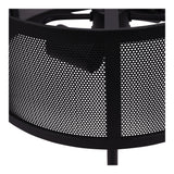 Storm Mesh Table Lamp With Shade - Black