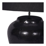 Skyline Large Table Lamp With Shade - Black