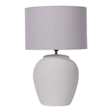 Rhodes Large Ceramic Table Lamp With Shade - White