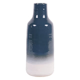 Laura Ashley Large Laneham Stoneware Vase - Blue