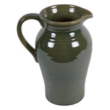 Laura Ashley Harriston Stoneware Handle Jug - Green