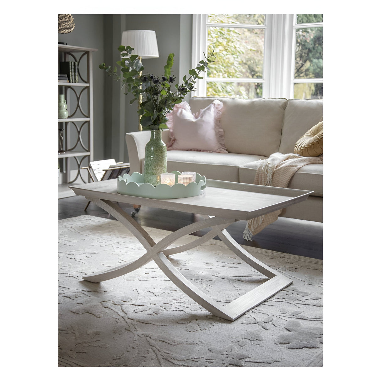 Laura Ashley Alderby Coffee Table - Grey