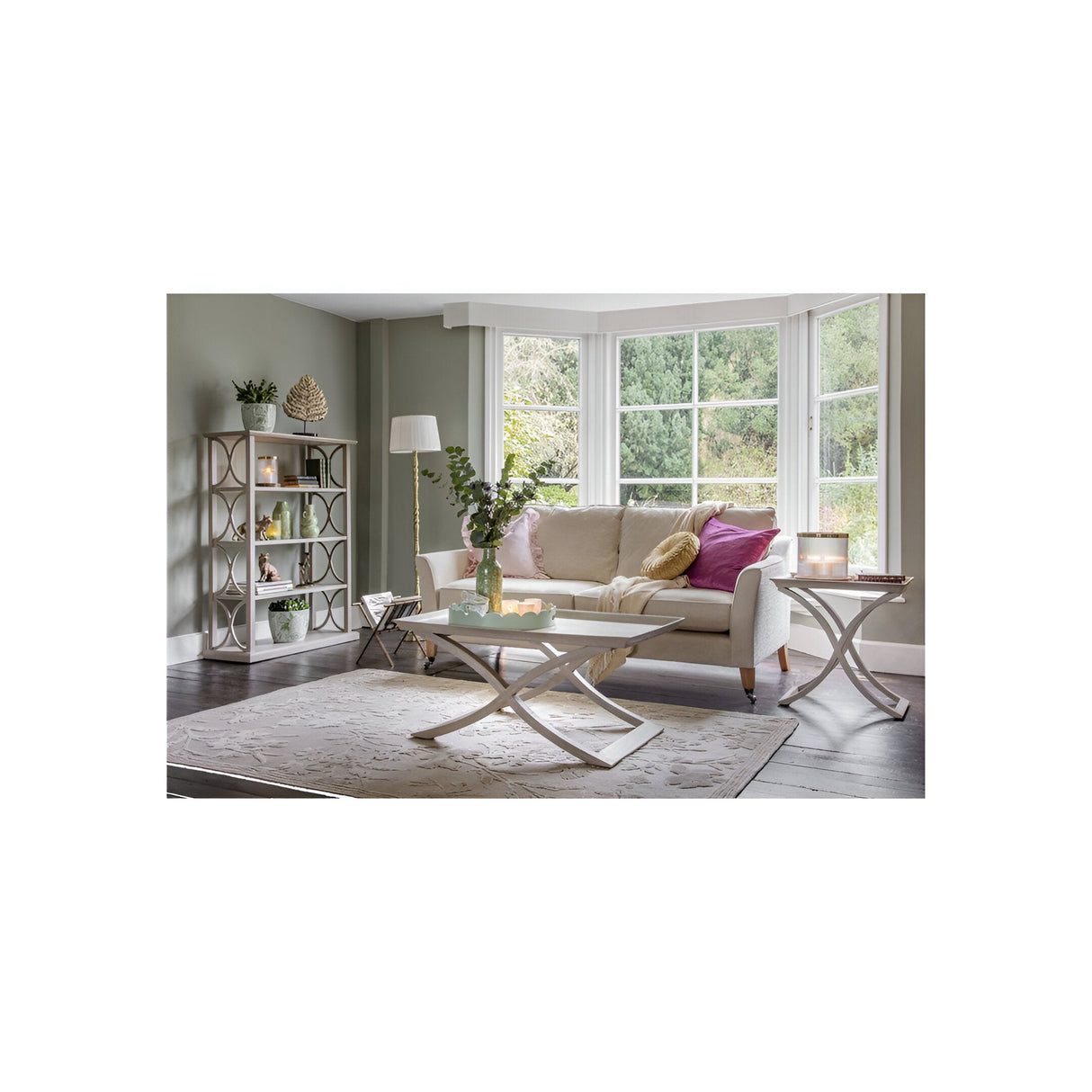 Laura Ashley Alderby Coffee Table - Grey