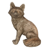 Laura Ashley Antique Gold Sitting Fox Figurine - 19.5cm