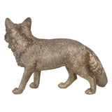 Laura Ashley Antique Gold Standing Fox Figurine - 24cm
