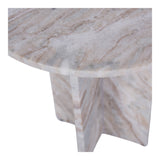 Cavallo Fantasy Marble Side Table - Brown