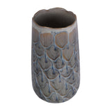 Armadillo Ceramic Vase - Azure Blue